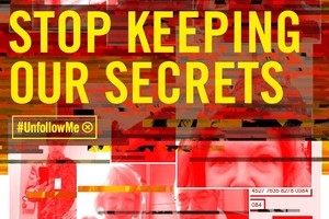 Stop Keeping our secrets - Campaign Poster