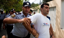 Rasul Jafarov a lawyer and prominent human rights defender in Azerbaijan.