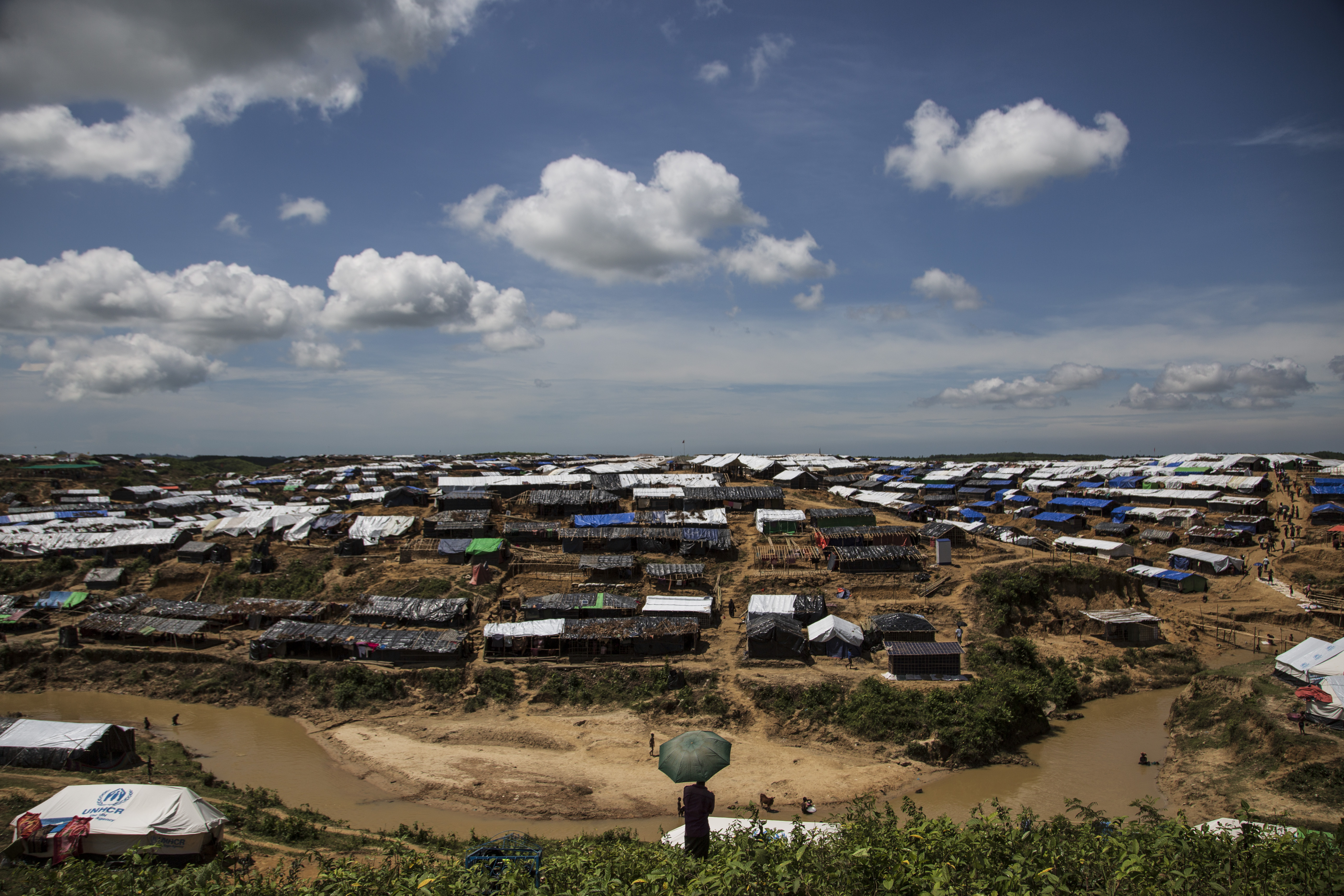 Kutupalong refugee camp.