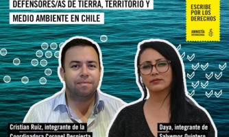 Amnistía Internacional presenta su campaña “Escribe por los derechos” en apoyo de activistas medio ambientales 