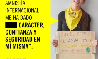 Bernardita Boock: “Amnistía Internacional me ha dado carácter, confianza y seguridad en mí misma”