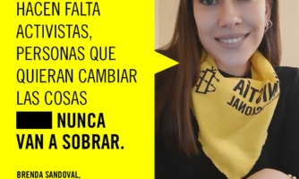 Brenda Sandoval: “Hacen falta activistas, personas que quieran cambiar las cosas, nunca van a sobrar”