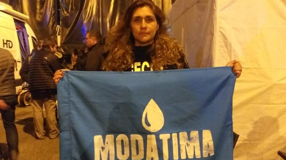 Lorena Donaire, defensora del agua en Chile.